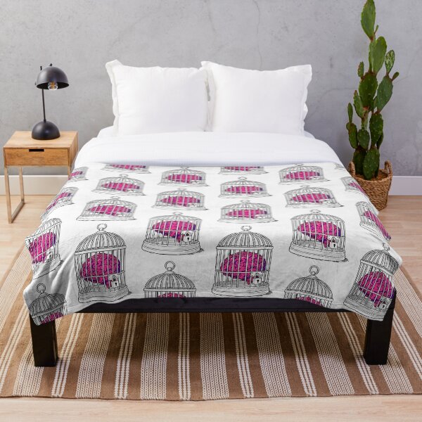 Item preview, Trapped Mind – Brain in a Cage (Neon Pink) designed and sold by Avohai!.