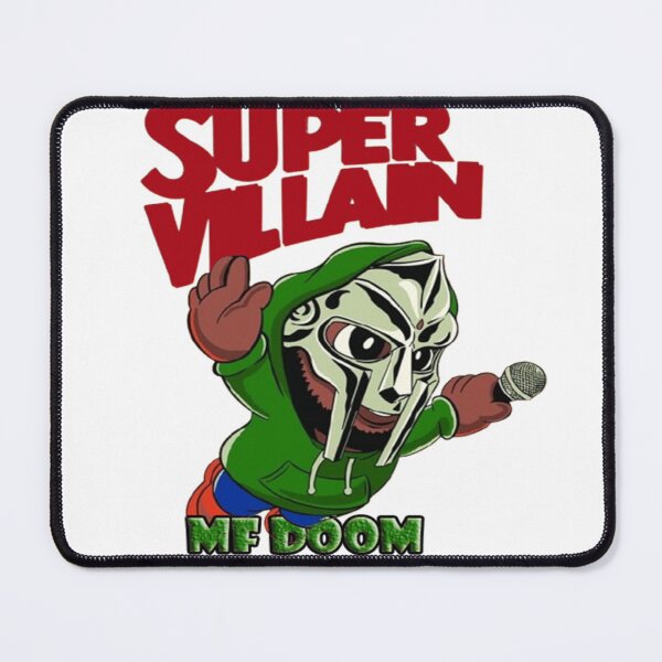 Item preview, Super Villain Rapper Mask Cartoon – MF Doom Inspired Street Art Design designed and sold by SajolCanva.