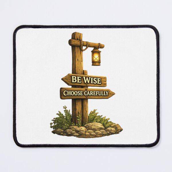 Item preview, "Be Wise” and “Choose Carefully" designed and sold by Virtue Village Kids.