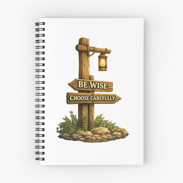 Item preview, "Be Wise” and “Choose Carefully" designed and sold by Virtue Village Kids.