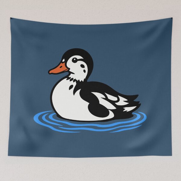Item preview, Magpie Call Duck Bird Graphic Waterfowl Nature Art designed and sold by donwillisjrart.