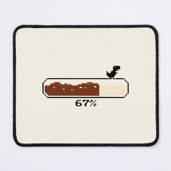 Item preview, 67 Coffee Power Loading Funny Pixel Design designed and sold by AnnSign.