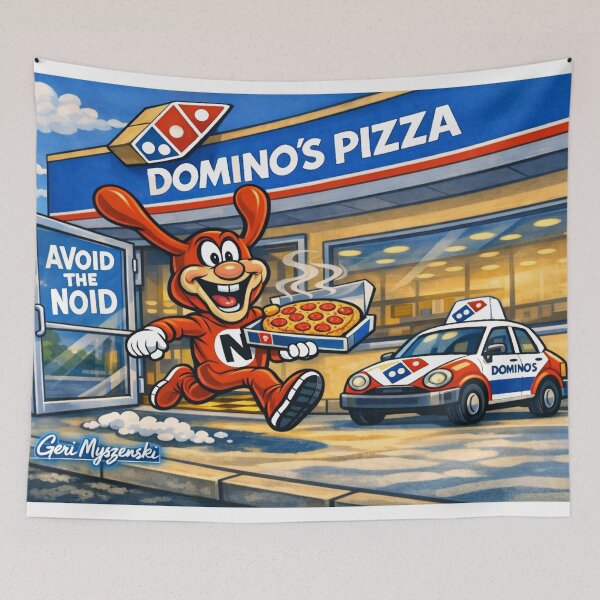 Item preview, Avoid The Noid Domino's Pizza  designed and sold by The Art Queen Of Michigan .