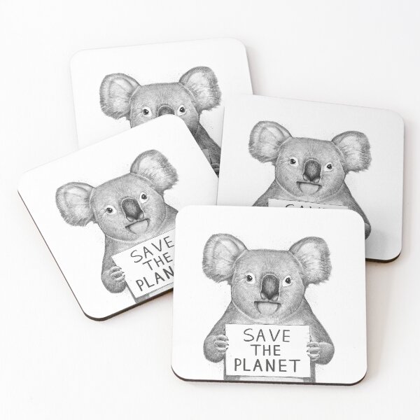 Item preview, Koala save the planet designed and sold by NIKITA KORENKOV NikKor.