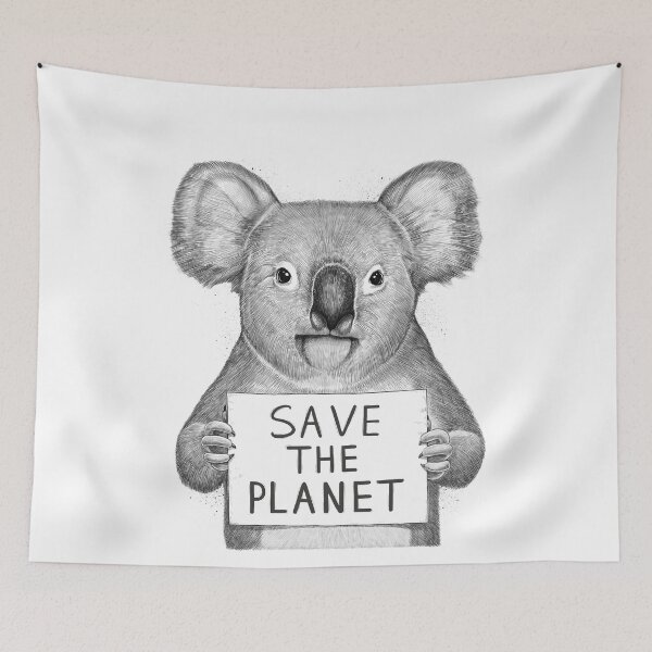 Item preview, Koala save the planet designed and sold by NIKITA KORENKOV NikKor.