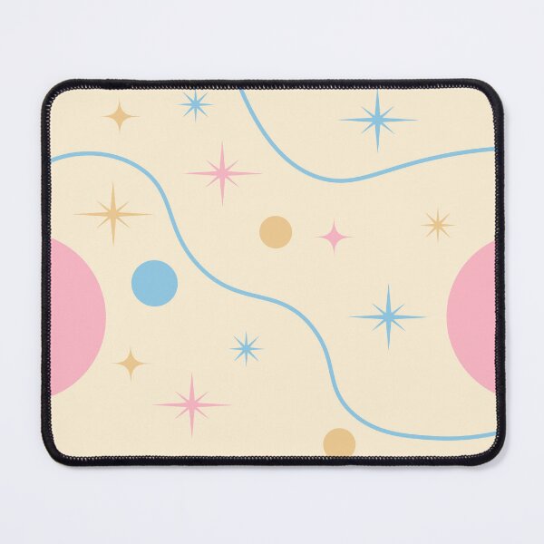 Item preview, Pastel Dreamy Cosmic - Mid Century Modern Whimsical Starburst Pattern designed and sold by Luckymoon2000.