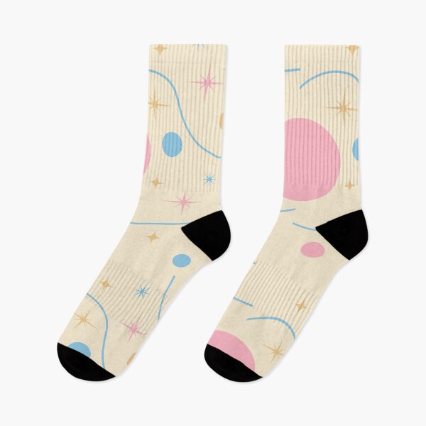 Item preview, Pastel Dreamy Cosmic - Mid Century Modern Whimsical Starburst Pattern designed and sold by Luckymoon2000.