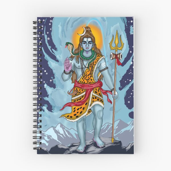 Item preview, Lord Shiva Divine Artwork – Mahadev Spiritual Meditation Illustration designed and sold by Harshit_Digital_Arts.