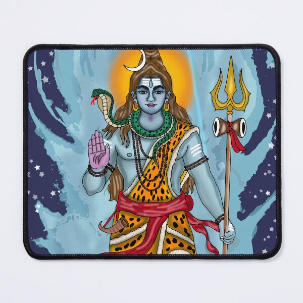 Item preview, Lord Shiva Divine Artwork – Mahadev Spiritual Meditation Illustration designed and sold by Harshit_Digital_Arts.