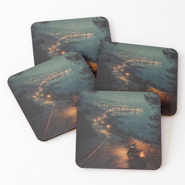 Item preview, Midnight Ride Along the Coast designed and sold by cozyposters.