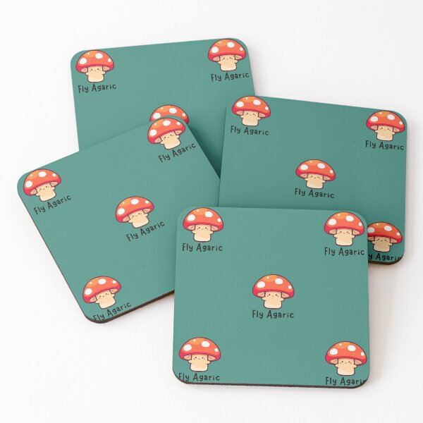 Item preview, Cute Fly Agaric Mushroom Seamless Pattern Design designed and sold by NadDot.