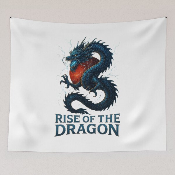 Item preview, Rise of the Dragon Art designed and sold by Velvet-motive.