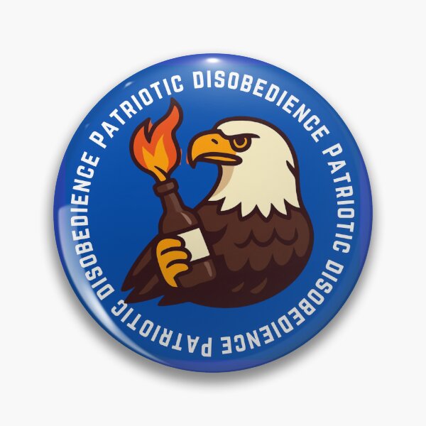 Item preview, Patriotic Disobedience II designed and sold by Stickertariat.