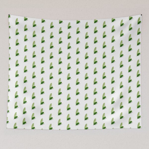Item preview, Abstract Green Leaves Art | Minimalist Nature Illustration designed and sold by Little Bloom Studio.
