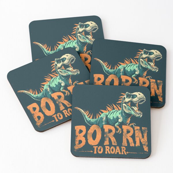 Item preview, Born to Roar — Bold T-Rex Typography | Motivational Dinosaur Graphic designed and sold by RexZa25.