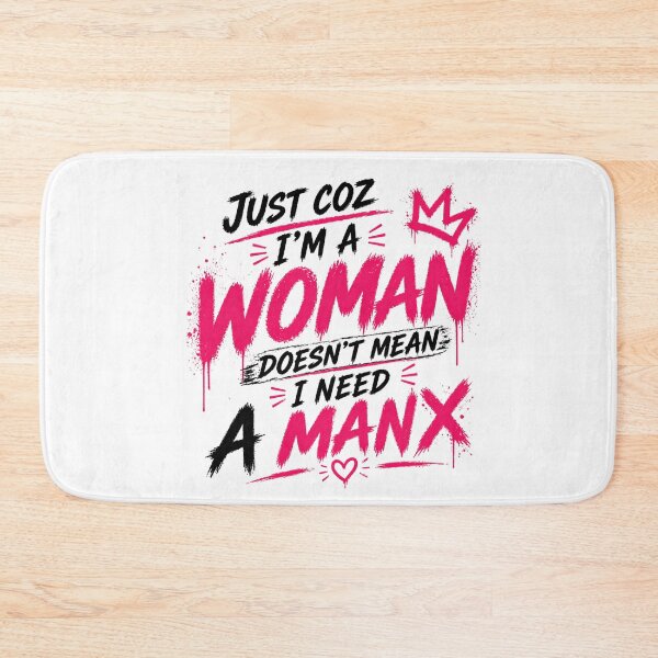 Item preview, I Don’t Need a Man designed and sold by StoryInCode.