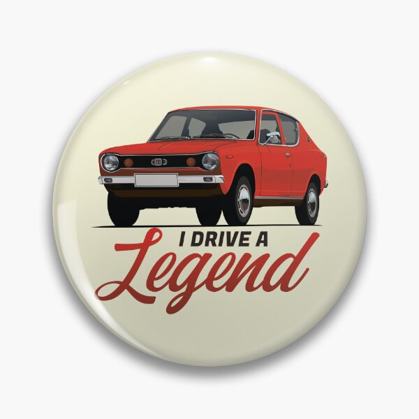 Item preview, I drive a legend - Datsun E10 - 100A - Cherry designed and sold by knappidesign.
