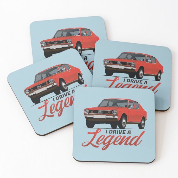 Item preview, I drive a legend - Datsun E10 - 100A - Cherry designed and sold by knappidesign.