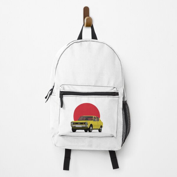 Item preview, Datsun 100A, Cherry, E10 bright yellow - rising sun designed and sold by knappidesign.