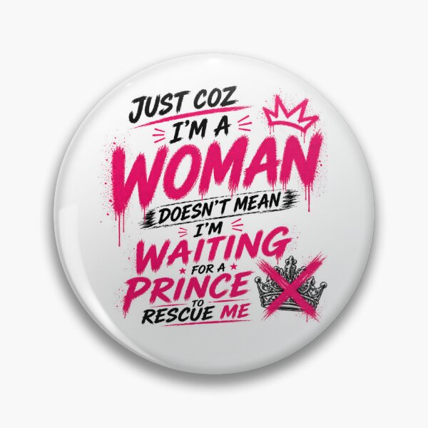Item preview,  Not Waiting for Prince to Rescue Me designed and sold by StoryInCode.
