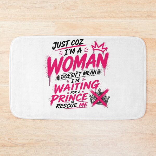 Item preview,  Not Waiting for Prince to Rescue Me designed and sold by StoryInCode.