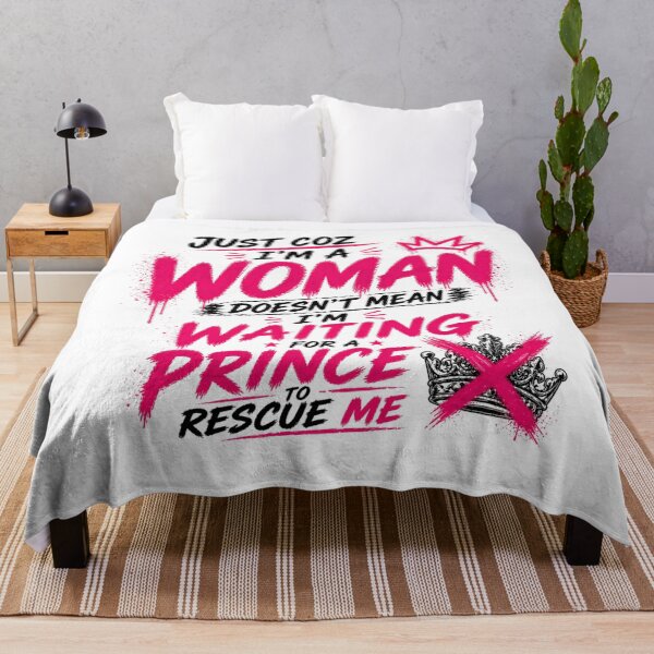 Item preview, Not Waiting for Prince to Rescue Me designed and sold by StoryInCode.