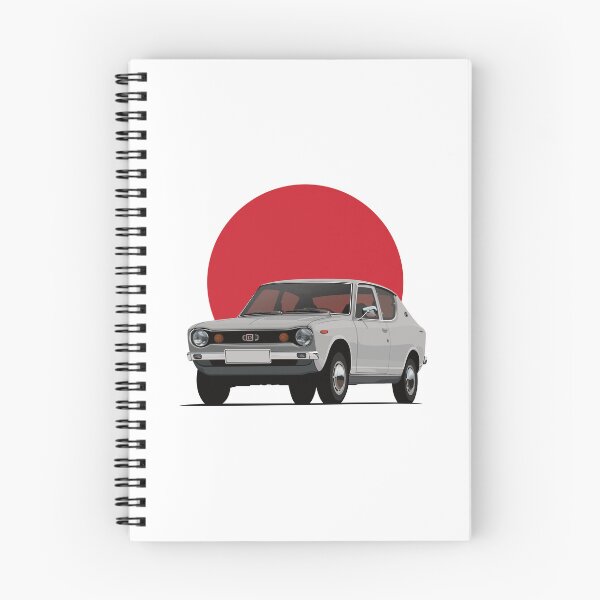 Item preview, Datsun 100A, Cherry, E10 silver grey - rising sun designed and sold by knappidesign.