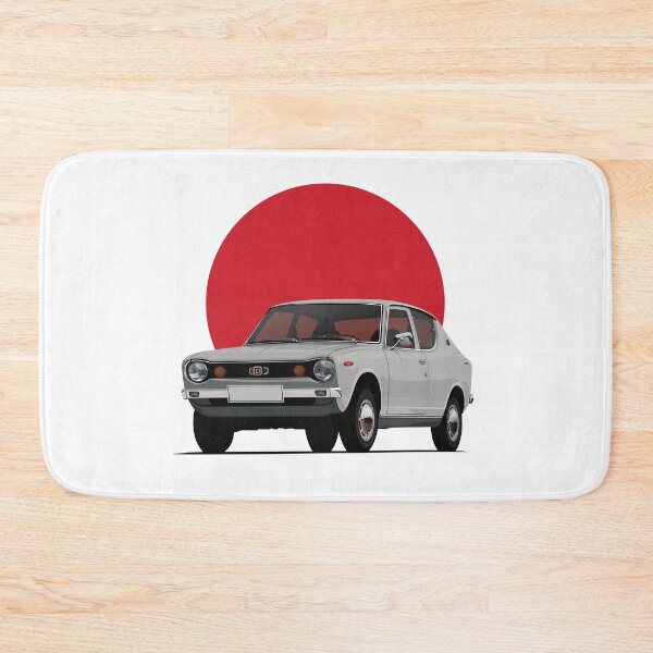 Item preview, Datsun 100A, Cherry, E10 silver grey - rising sun designed and sold by knappidesign.