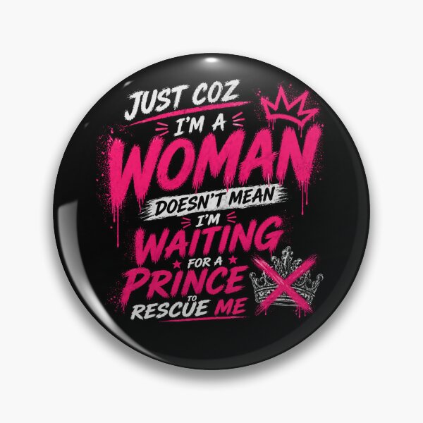 Item preview, Not Waiting for Prince to Rescue Me designed and sold by StoryInCode.