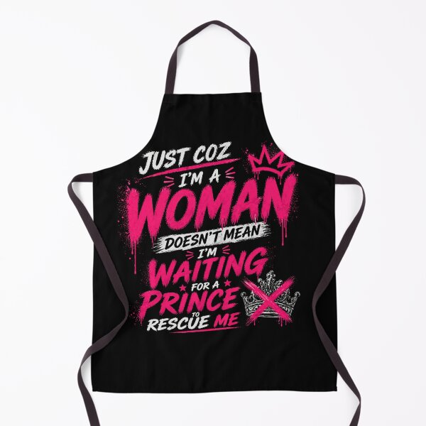 Item preview, Not Waiting for Prince to Rescue Me designed and sold by StoryInCode.