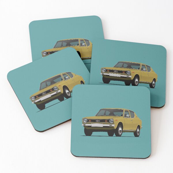 Item preview, Datsun E10, 100A, Cherry - yellow designed and sold by knappidesign.