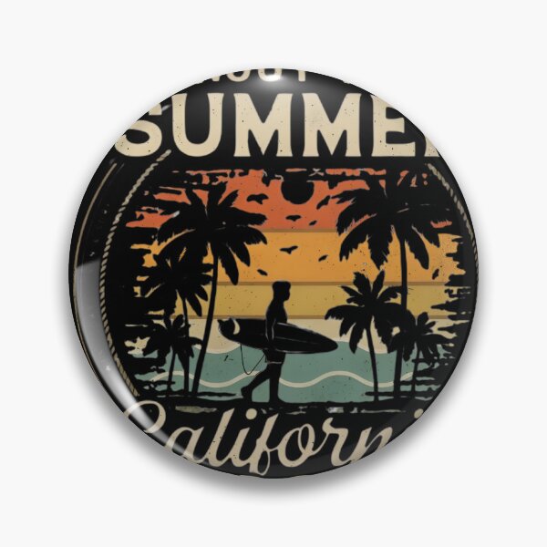 Item preview, Vintage Enjoy The Summer California Super Surfer Retro Sunset designed and sold by TheNovaGraphix.