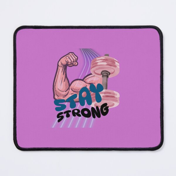 Item preview, Stay Strong Gym Motivation Design -Fitness Strength Workout Quote designed and sold by Palette _Vibes.
