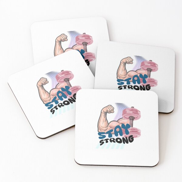 Item preview, Stay Strong Gym Motivation Design -Fitness Strength Workout Quote designed and sold by Palette _Vibes.