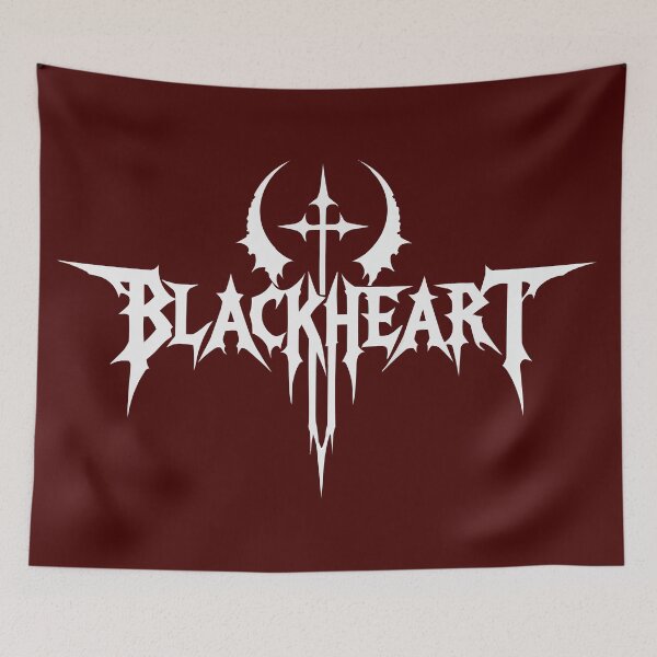 Item preview, Black Metal T-Shirt – Gothic Logo Dark Aesthetic Graphic Tee designed and sold by VikArtStudio.