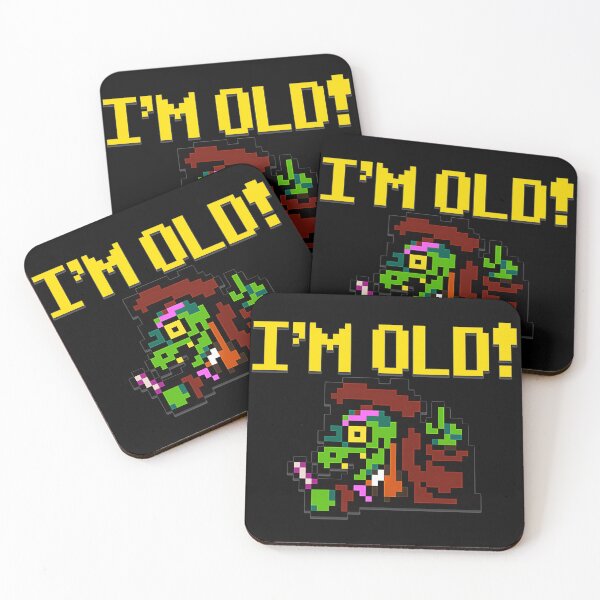 Item preview, I'm Old! Retro Gamer Humor Senior Gaming Gift designed and sold by QuentinHarrow.