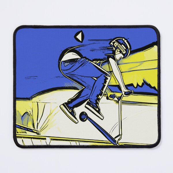 Item preview, Scooter Landing - Stunt Scooter Rider designed and sold by NaturePrints.