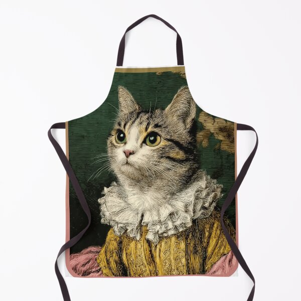 Item preview, Elegant Victorian Cat Cute Vintage Aesthetic Cat Design designed and sold by Meow-Attitude.