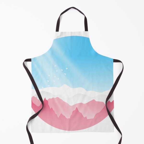 Item preview, Transgender Sunrise Mountains Landscape designed and sold by FredericMolina.