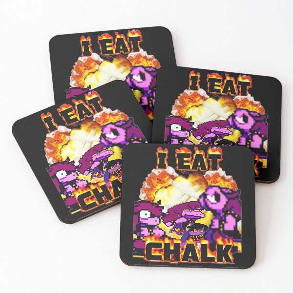 Item preview, I Eat Chalk Deltarune Susie Fan Gaming Humor designed and sold by QuentinHarrow.