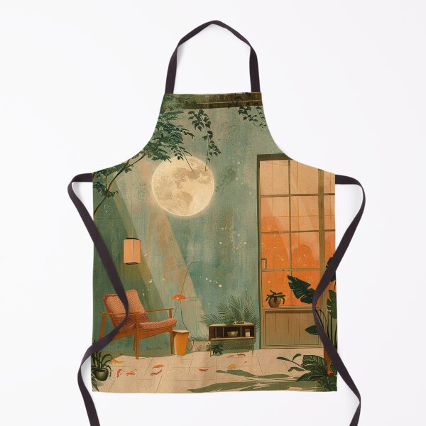 Item preview, Patio, Tree, Chair, And Planter In Moonlight Glow  designed and sold by DEC02.