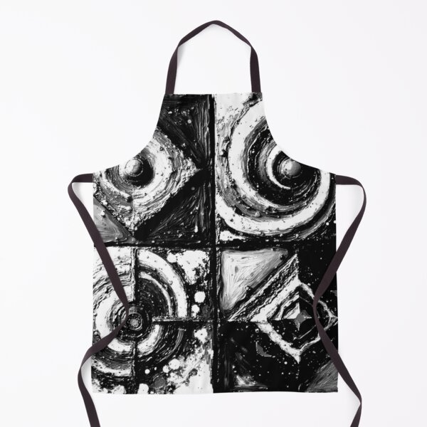 Item preview, black and white geometric abstract design designed and sold by SmashingDeals.