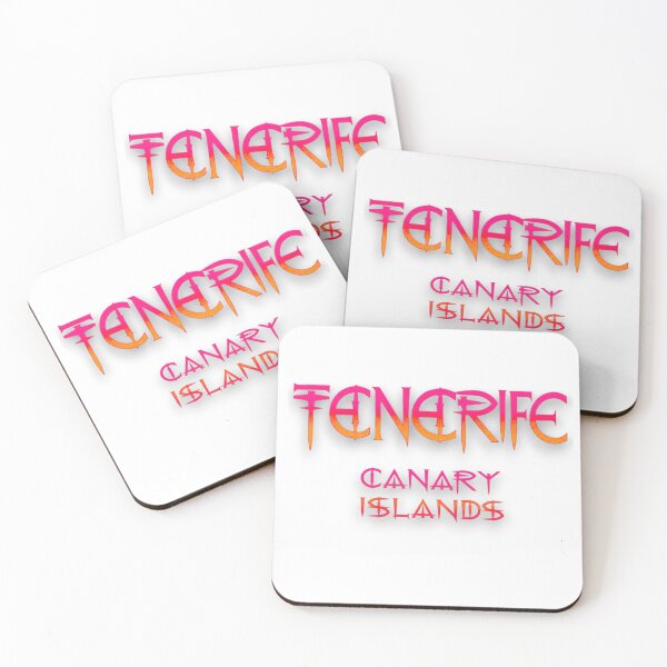 Item preview,  Tropical Sunset Gradient Tenerife Typography Design designed and sold by blacK1982White.
