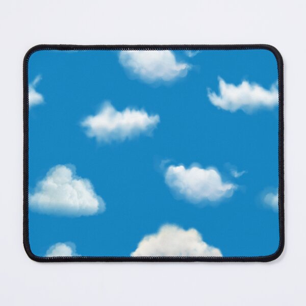 Item preview, Dreamy Ghibli Sky - Seamless Cloud Aesthetic Pattern designed and sold by Niji Hibana.