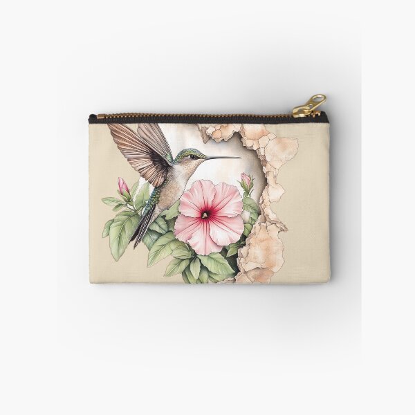 Item preview, Hummingbird with flower designed and sold by Fran Fryberg.