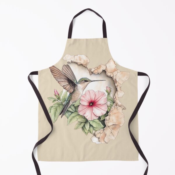 Item preview, Hummingbird with flower designed and sold by Fran Fryberg.