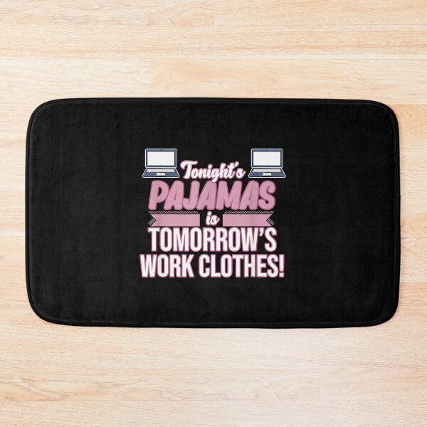 Item preview, Pajamas Work Clothes Working From Home Officer Graphic designed and sold by JamesARager.