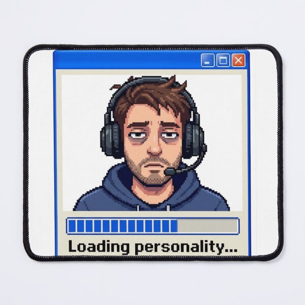 Item preview, Loading Personality Pixel Sticker designed and sold by Imaginarium of Chaos falcon88 .