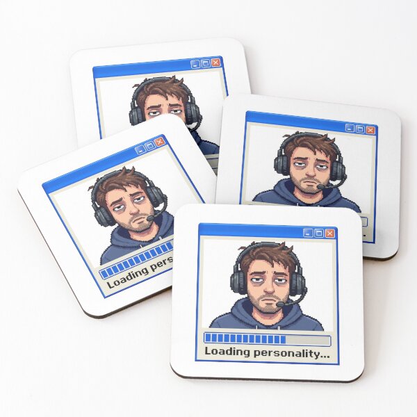 Item preview, Loading Personality Pixel Sticker designed and sold by Imaginarium of Chaos falcon88 .