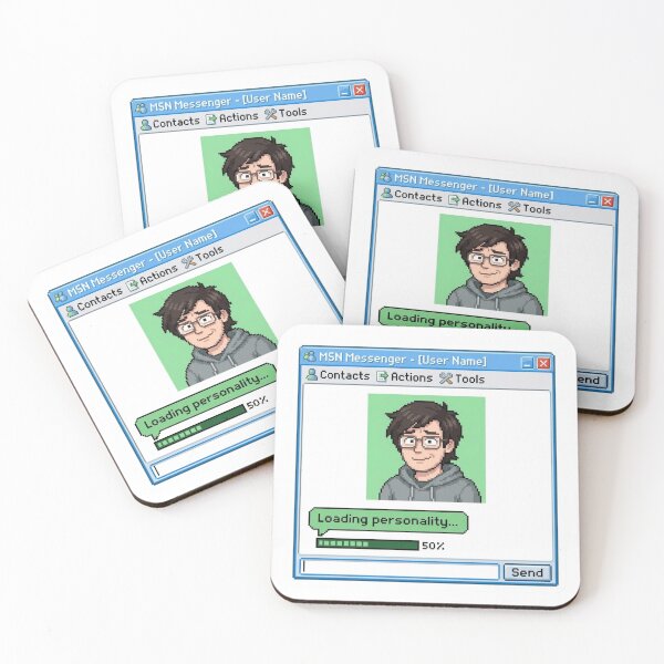 Item preview, Chat Mood Loading Sticker designed and sold by Imaginarium of Chaos falcon88 .